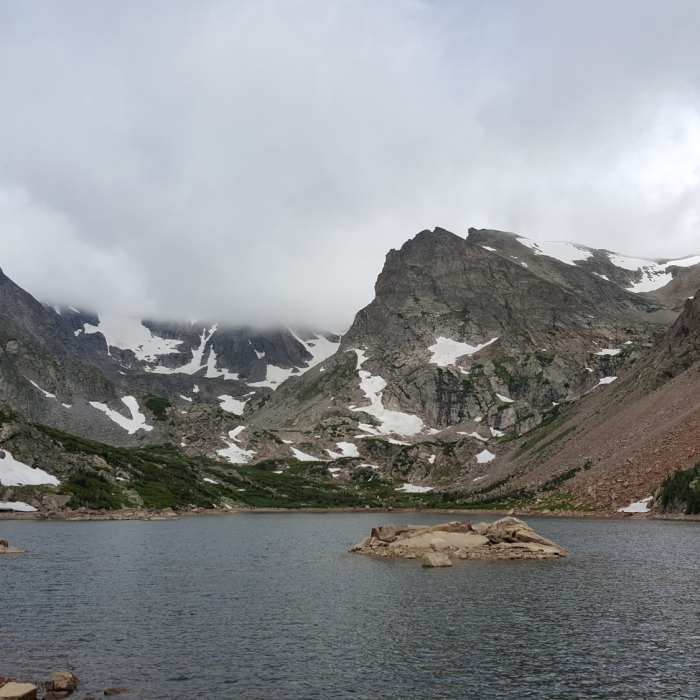 Lake Isabelle Near Isabelle Glacier Trail