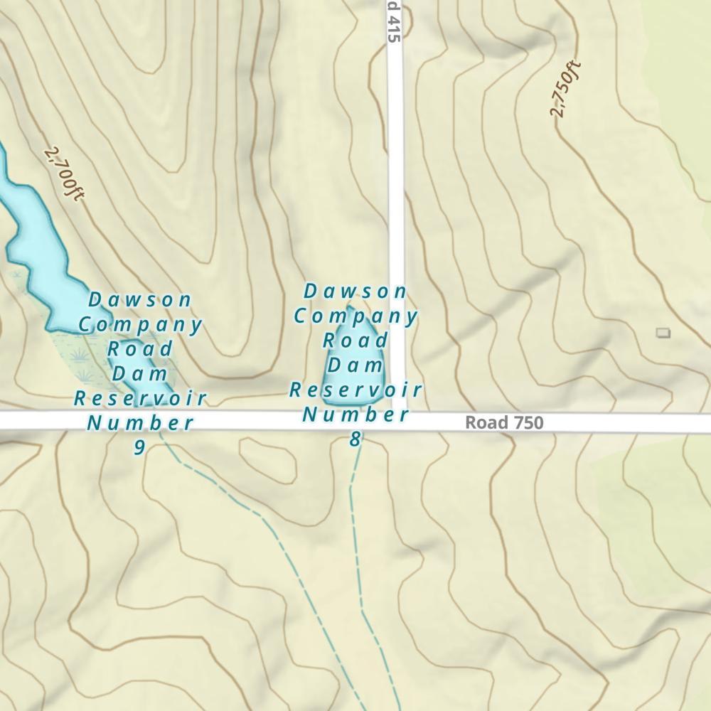 Dawson Company Road Dam Reservoir Number 8 photo