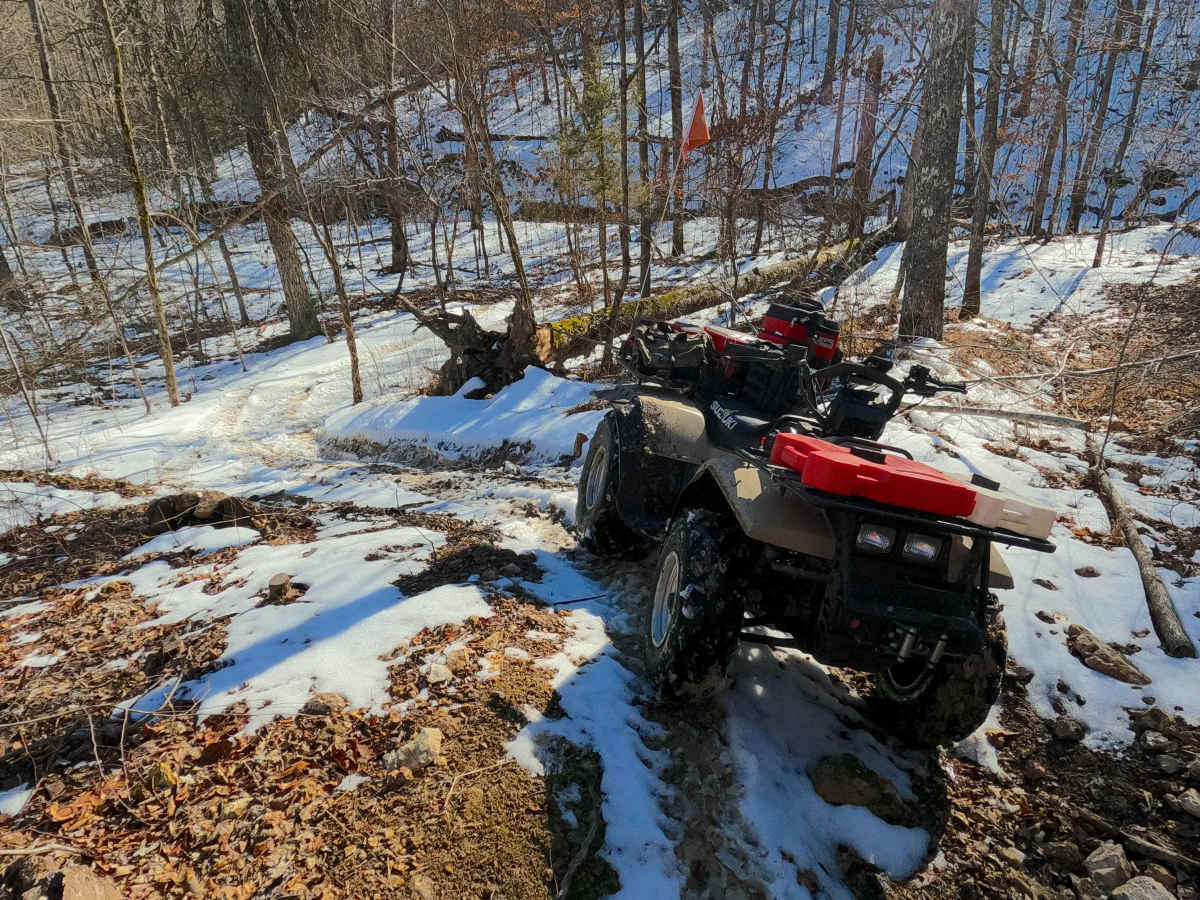 Sutton Bluff ATV 4 South - SB 4 trail photo