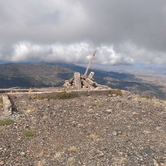 Fields Peak summit (09-11-2019) Near Fields Peak Trail #212