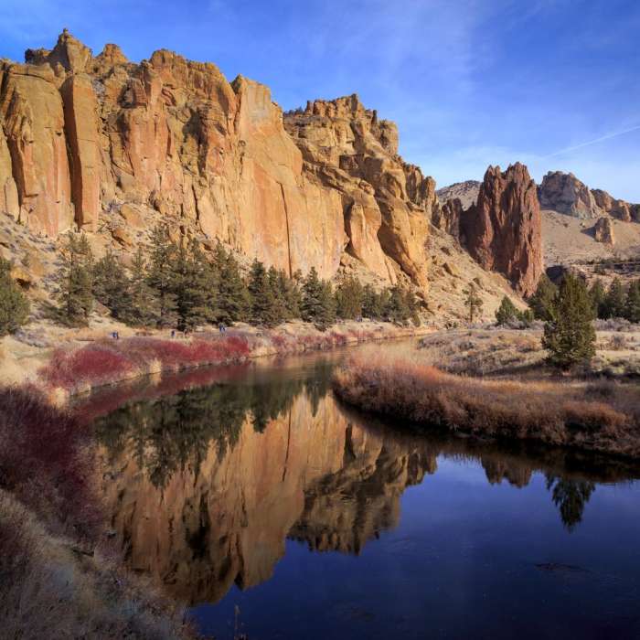 Near Smith Rock, River Trail Hike