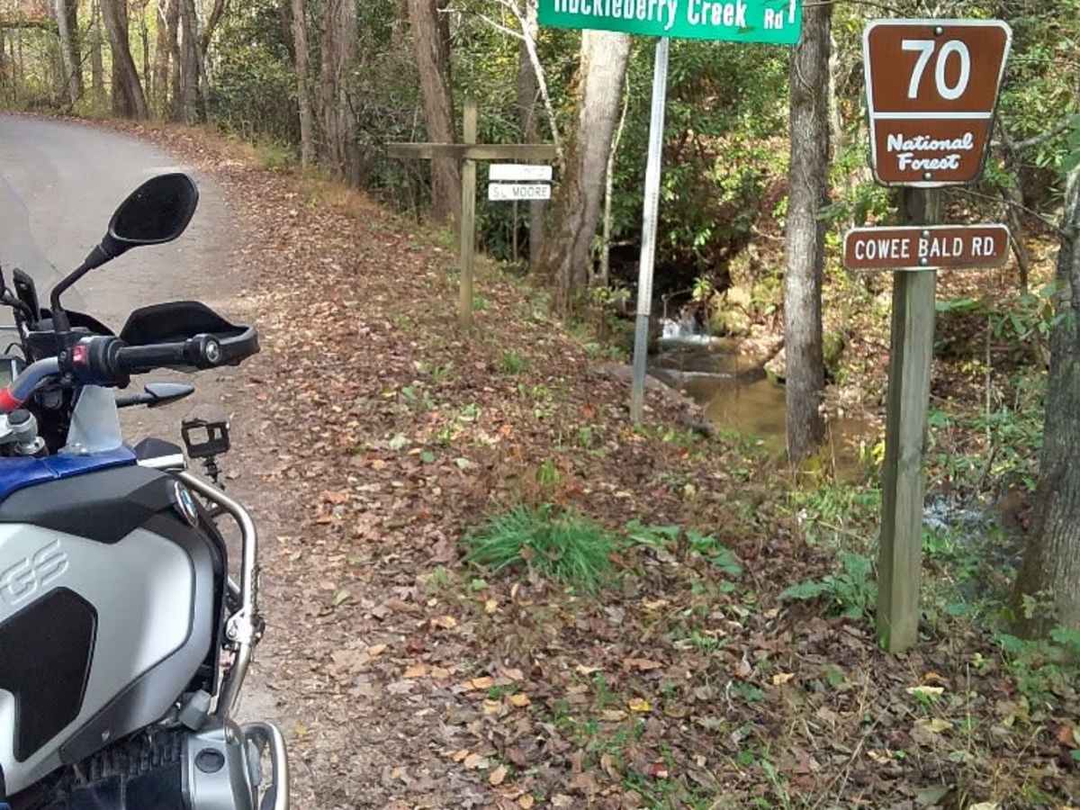 Cowee Bald trail photo