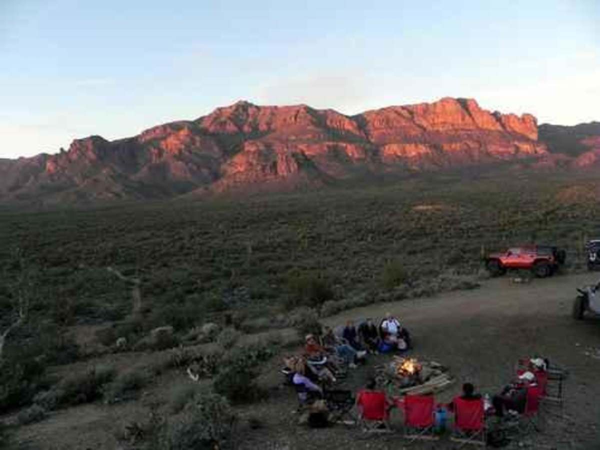 Superstition Backroads trail photo