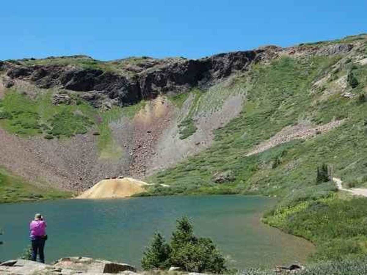 Kite Lake trail photo
