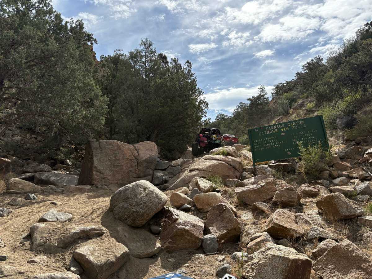 Carnage Canyon trail photo