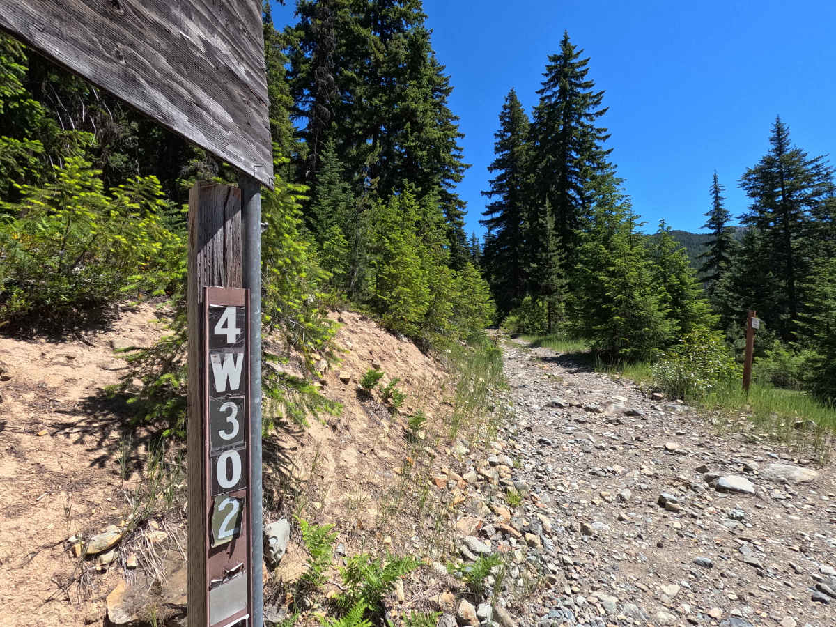 Van Epps Pass - FS 4W302 trail photo