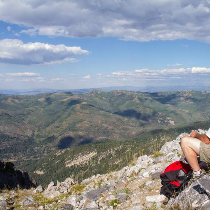 Near Kessler Peak Hike via the North Route Near Kessler Peak Hike via the North Route