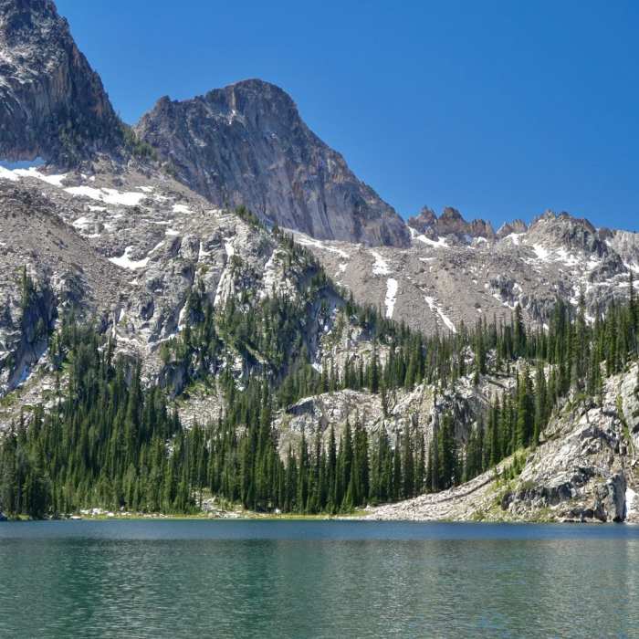 Near Upper and Middle Cramer Lakes