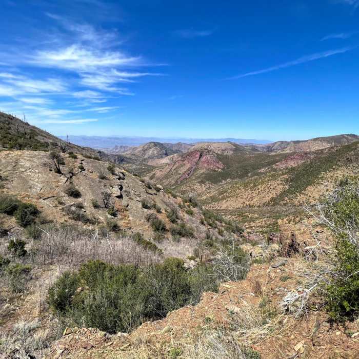 Near Arizona Trail Passage 23: Mazatzal Divide Near Arizona Trail Passage 23: Mazatzal Divide