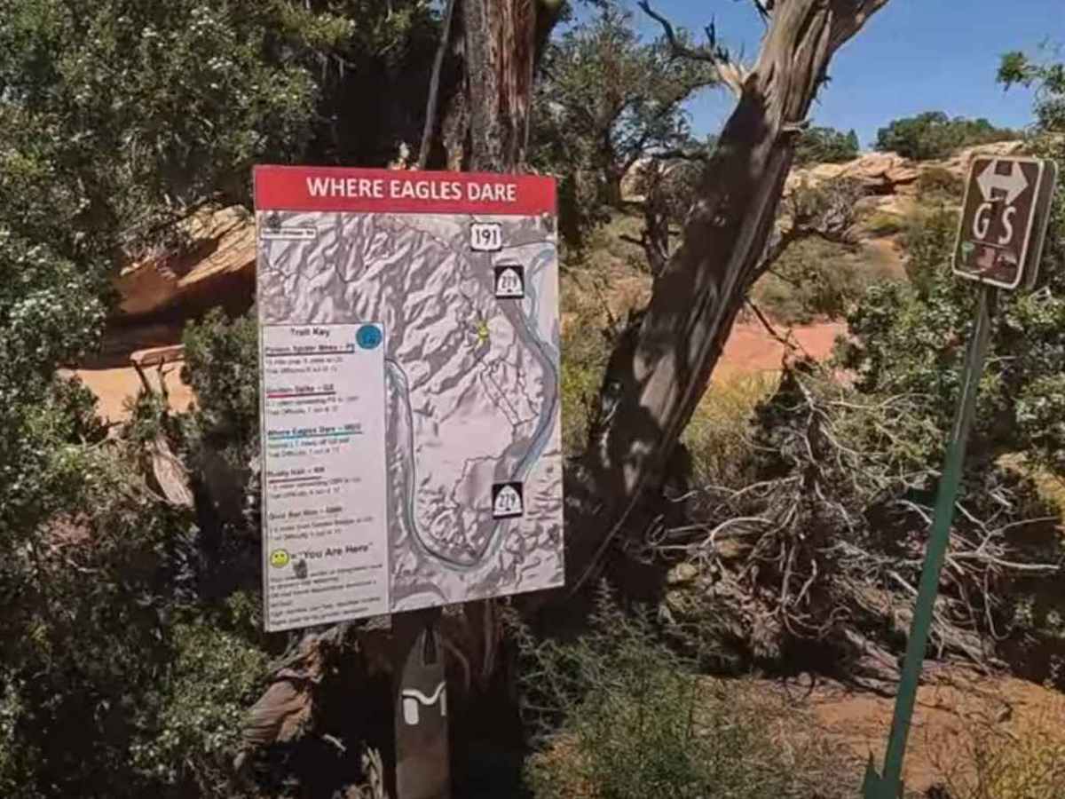 Where Eagles Dare trail photo