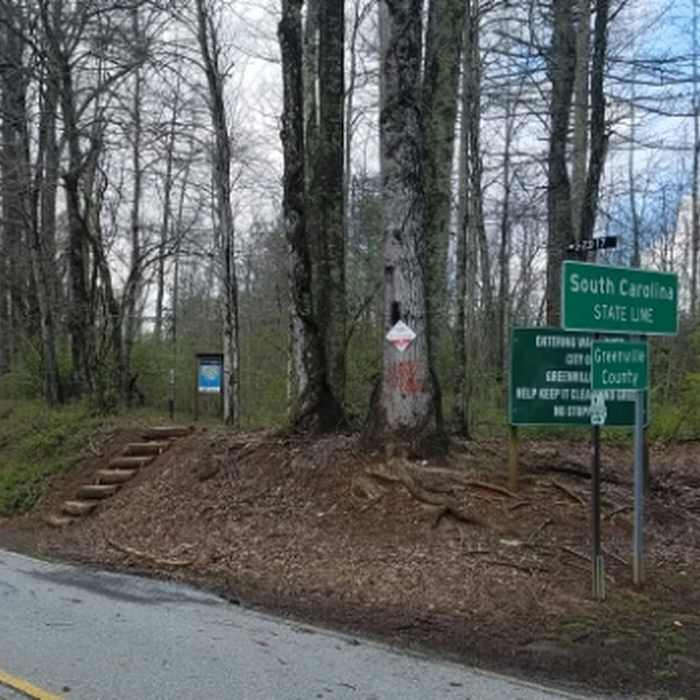 Trailhead Near Saluda Mountains Passage