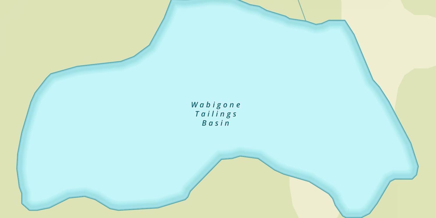 Wabigone Tailings Basin