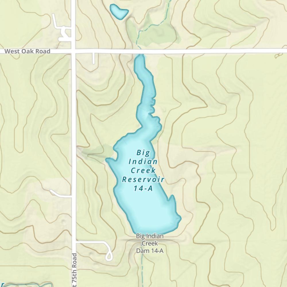 Big Indian Creek Reservoir 14-A photo