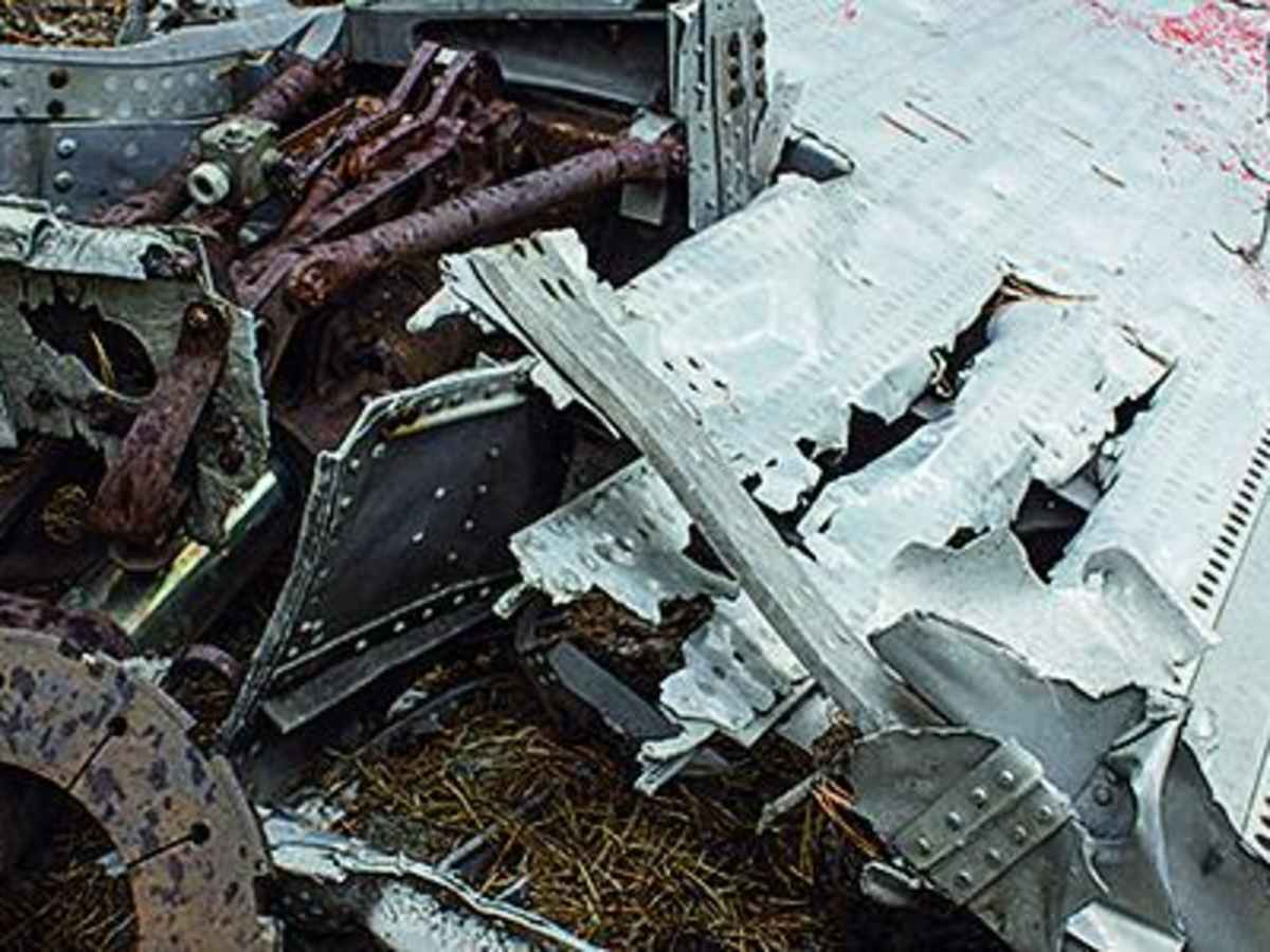 T-33 Crash Site trail photo