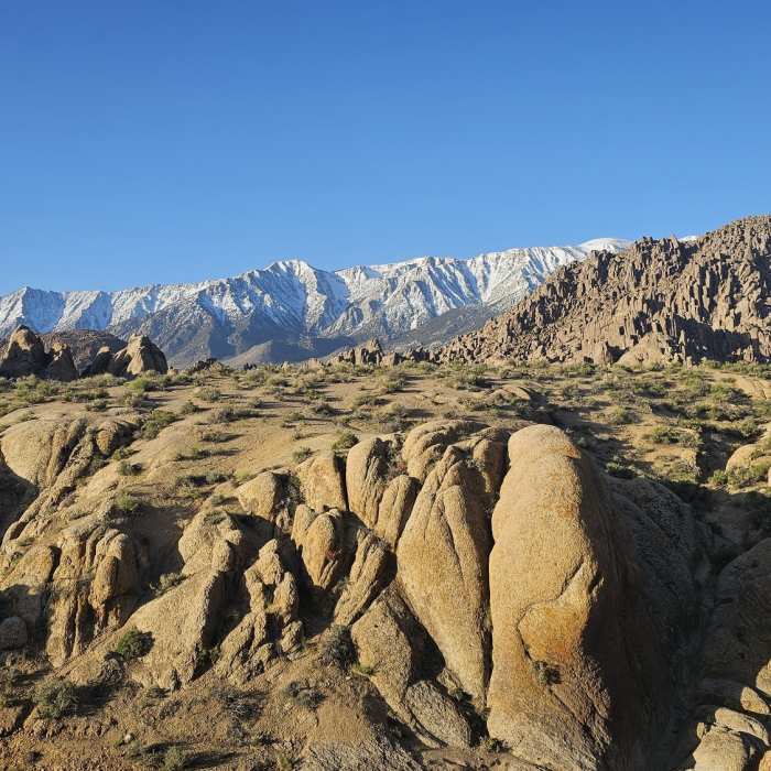 Near Mobius Arch Loop Trail