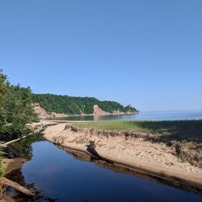 North Beach Near Grand Island Loop