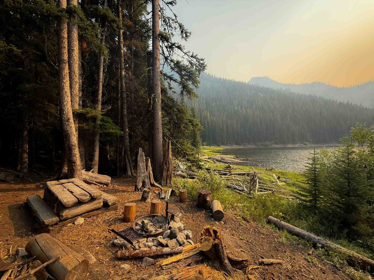 Cub Lake trail photo