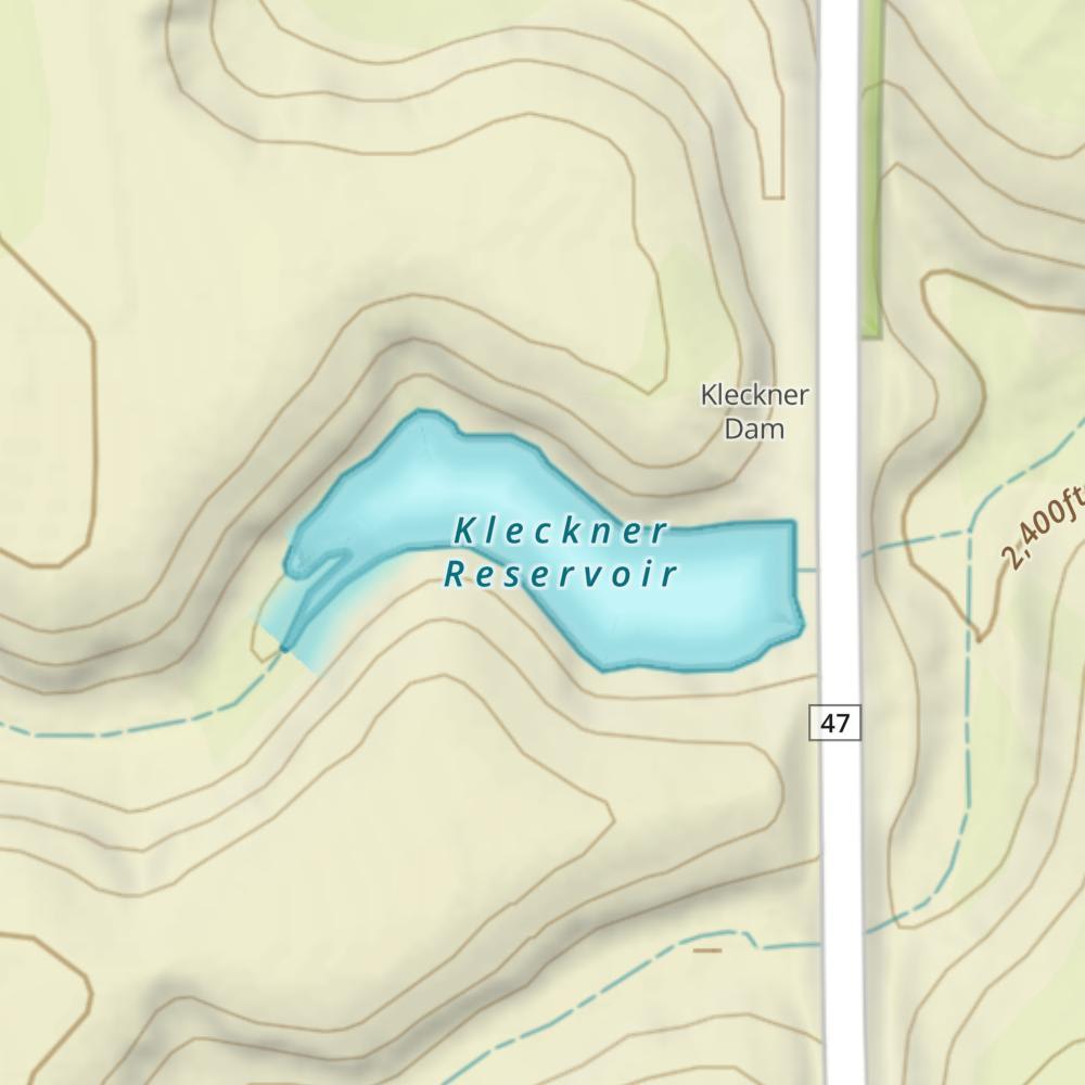 Kleckner Reservoir photo