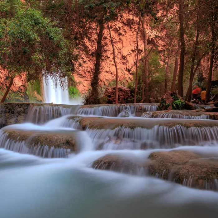 Near Mooney + Beaver Falls Hike from Supai