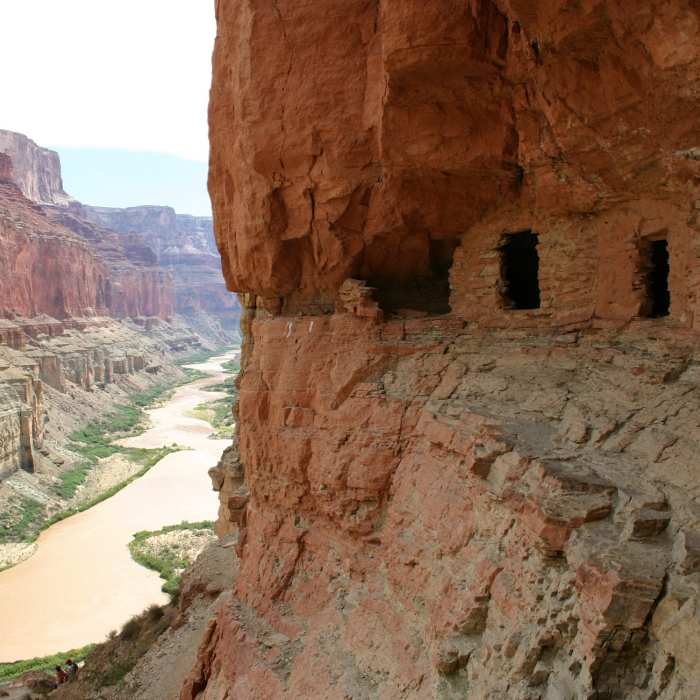 Near Nankoweap Trail to Colorado River