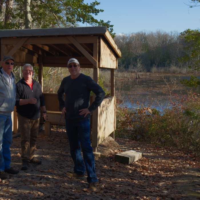 A quick stop at the viewpoint looking out to the marsh. Near Mason Neck Marsh Loop