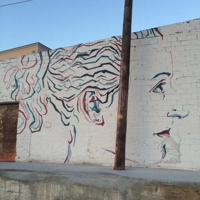 Mural on a wall just before the Ponce de Leon bridge (subject to change). Near Beltline Eastside Trail