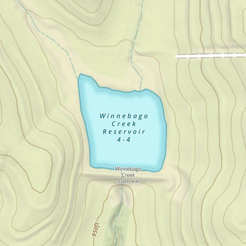 Winnebago Creek Reservoir 4-4 photo
