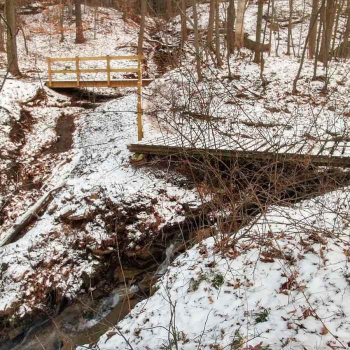 Near Genesee Riverway Trail at Seneca Park