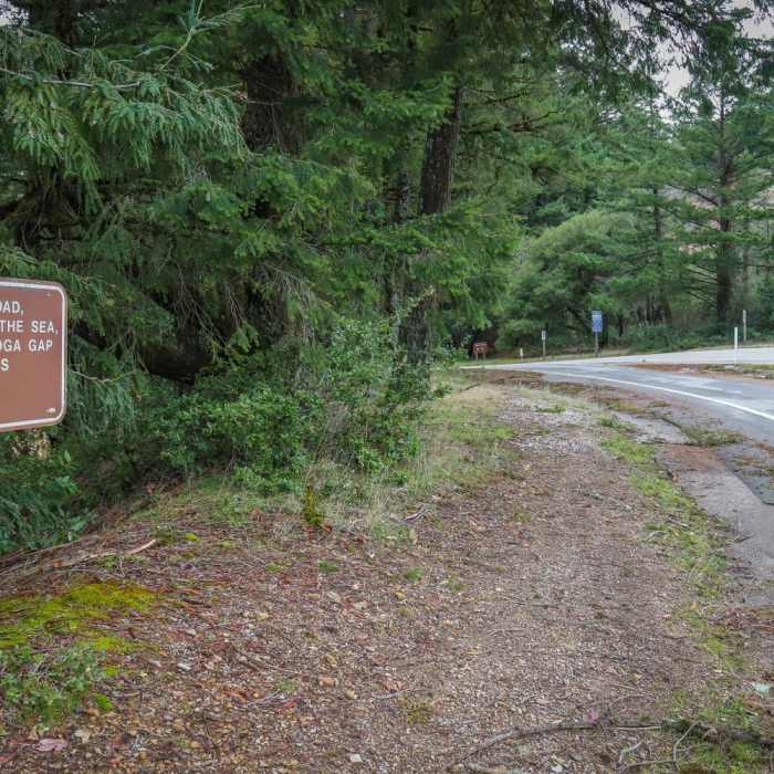 Near Achistaca to Saratoga Gap Loop