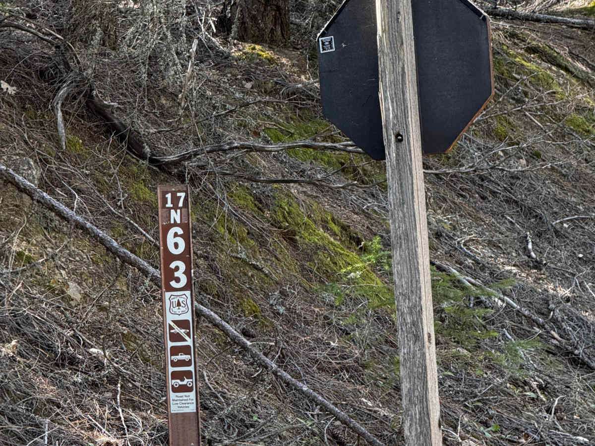 Sanborn - FS 17N63 trail photo