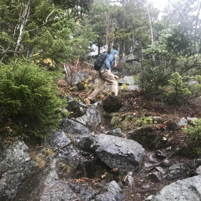 This trail is steep in places. Near Ledge to Pine Mountain Loop