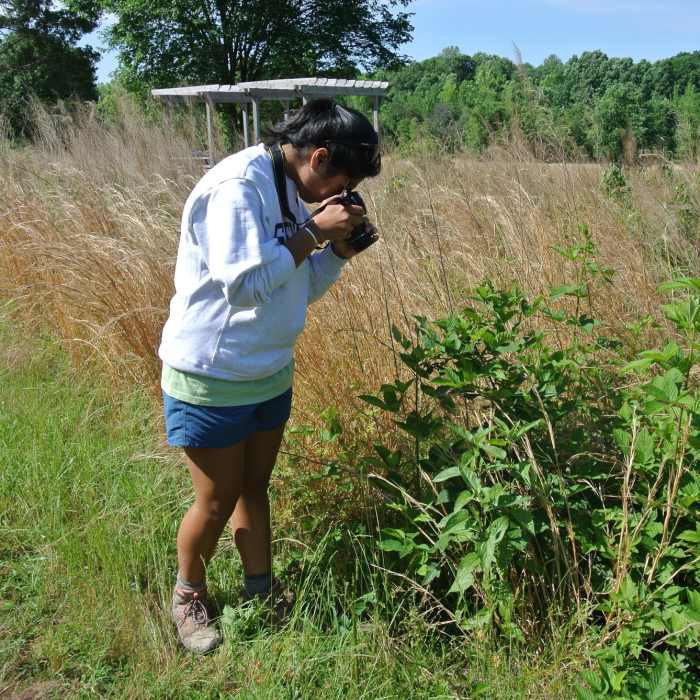 Photographing the grassland along the Holman Loop as part of REI's Introduction to Nature Photography class. Near Horton Grove Nature Preserve Loop
