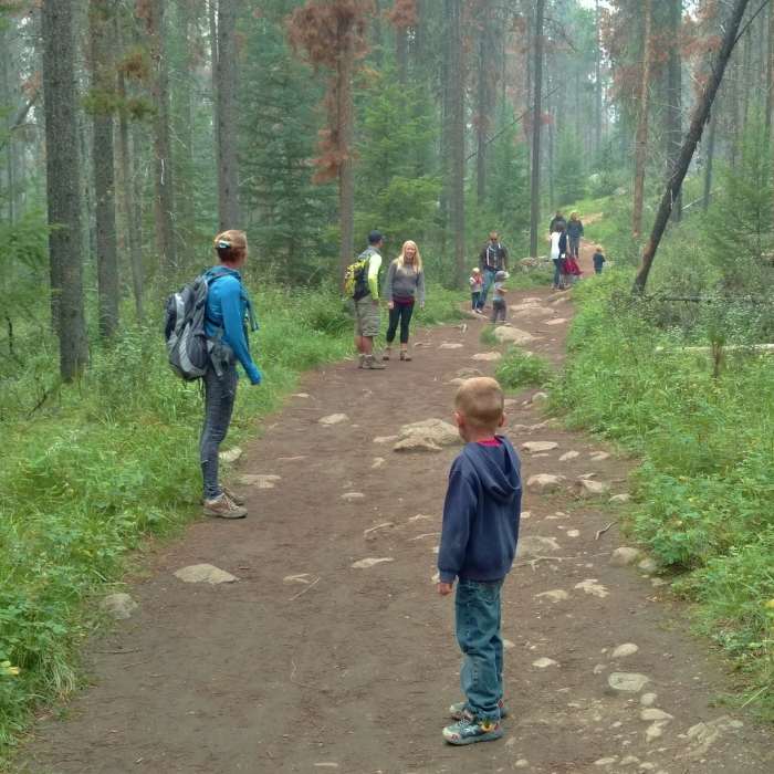 Near Valley of the Five Lakes Trail