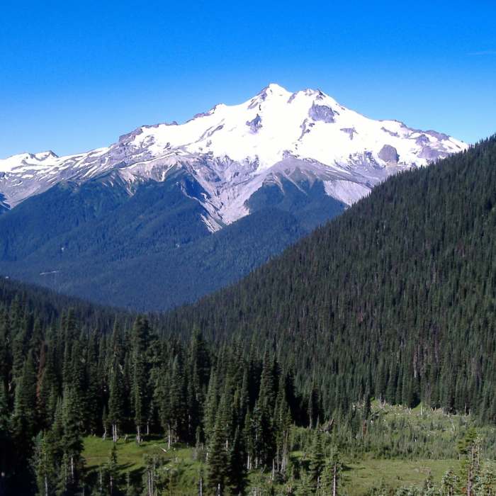 First look at Glacier Peak Near Spider Gap - Buck Creek Pass Loop