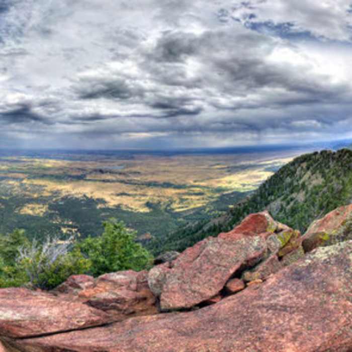 Bear Peak panorama Near Bear Peak Summit Trail