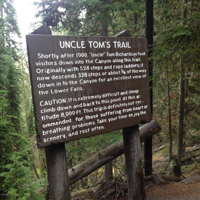 Near Uncle Toms Trail