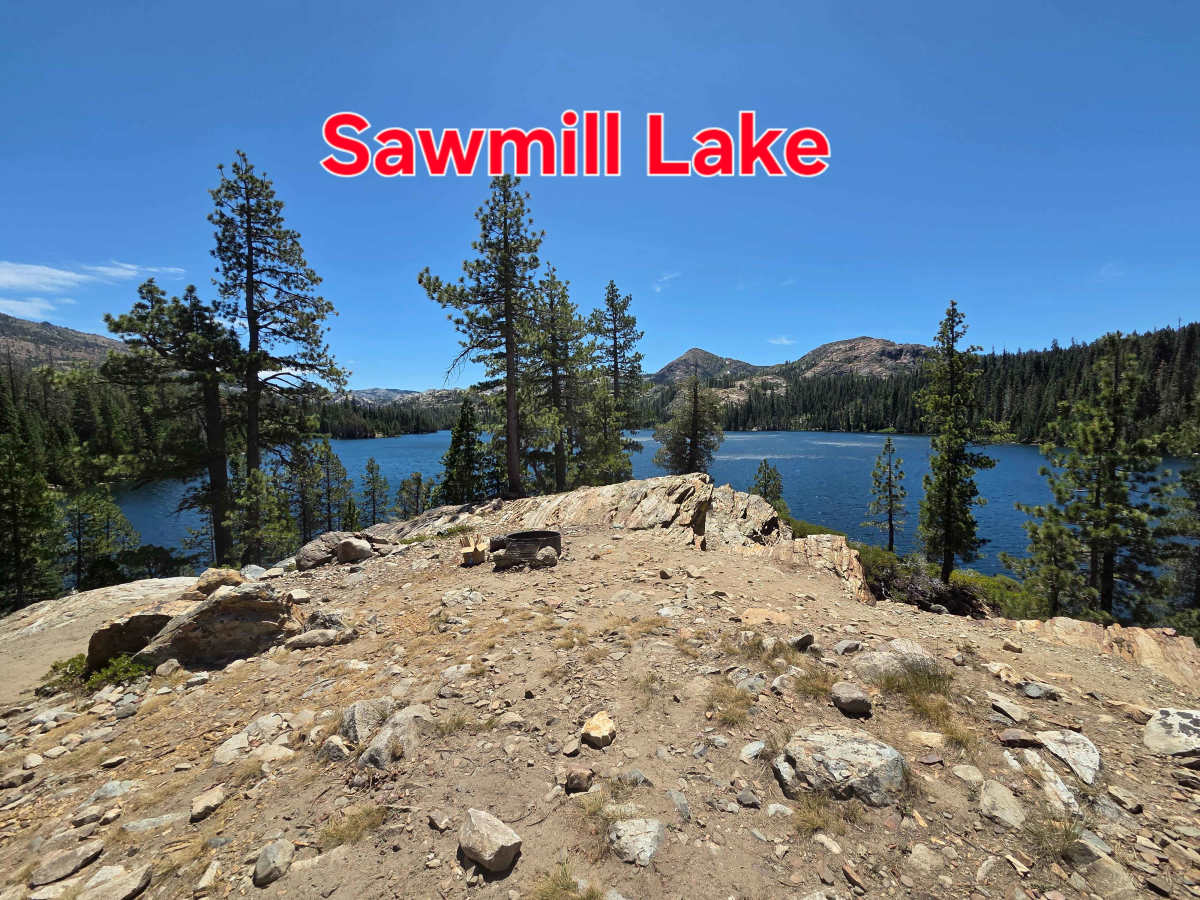 Sawmill Lake trail photo