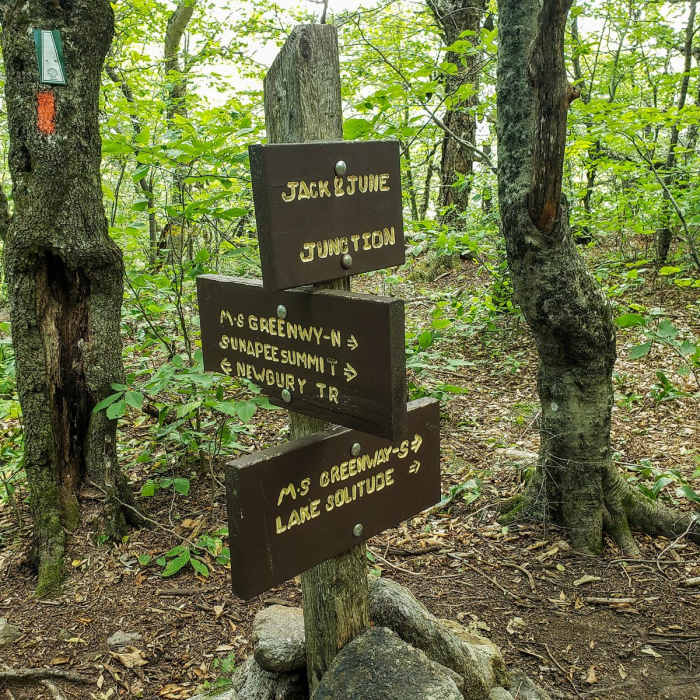 Near Mount Sunapee via Newbury Trail