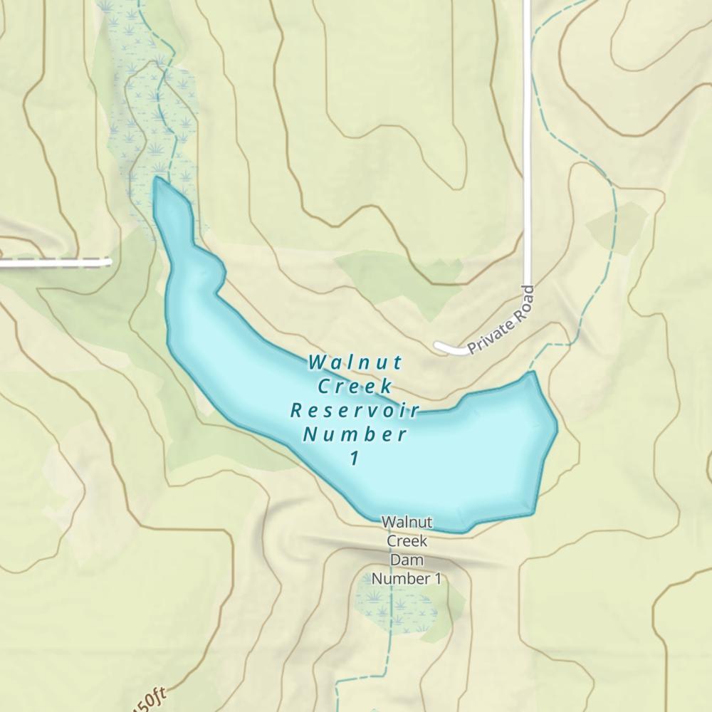 Walnut Creek Reservoir Number 1 photo