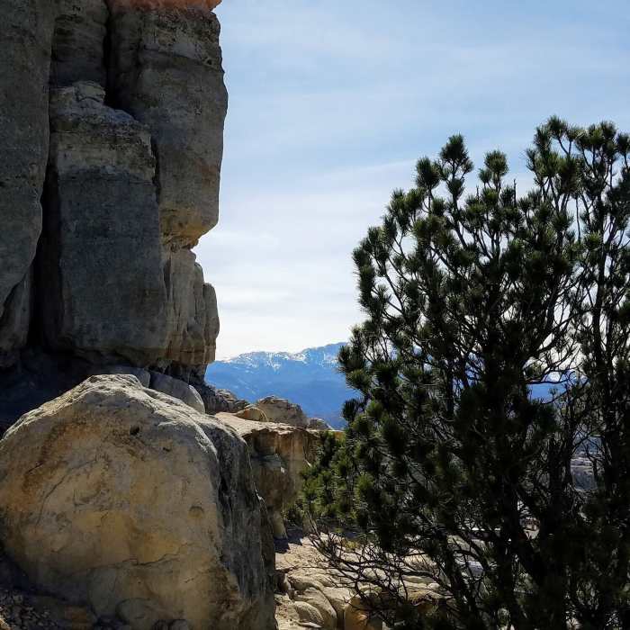 Near Heller Center to Pulpit Rock