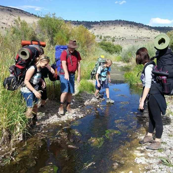 Keep your boots on and dry if you cross here Near Three Forks and a Soak