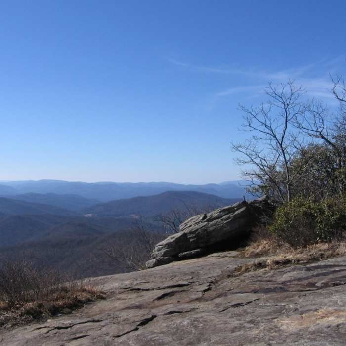 Near Neels Gap - Lake Winfield Scott Traverse