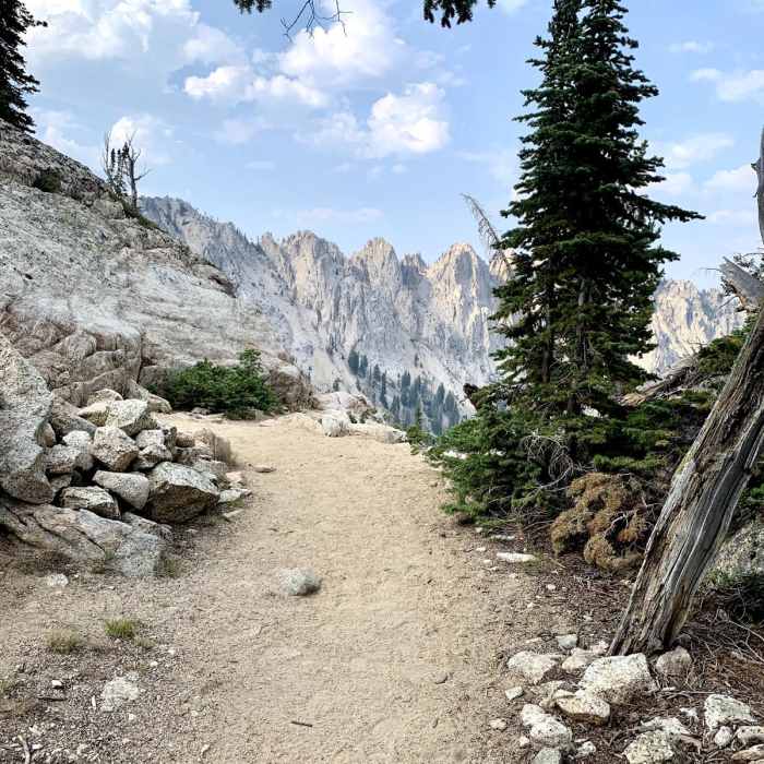 Near Iron Creek - Stanley Lake Loop