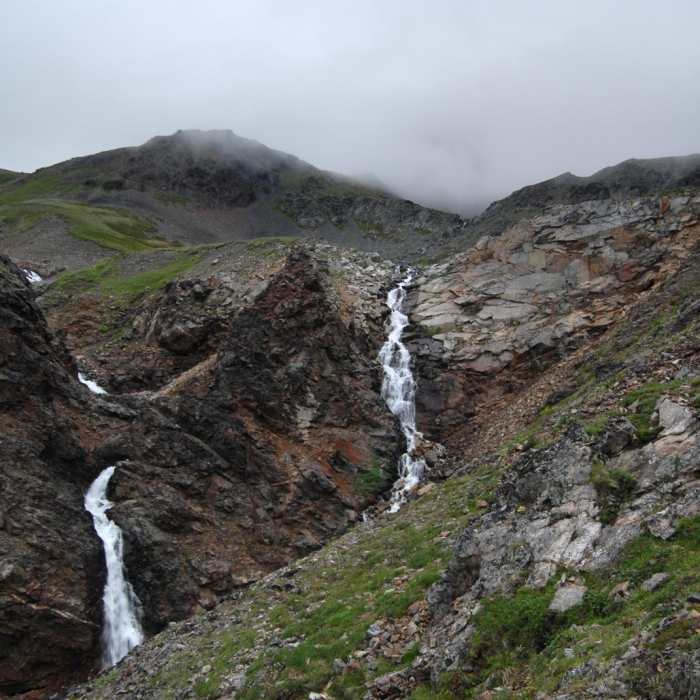 Near Crow Pass / Eagle River Trail - Iditarod National Historic Trail