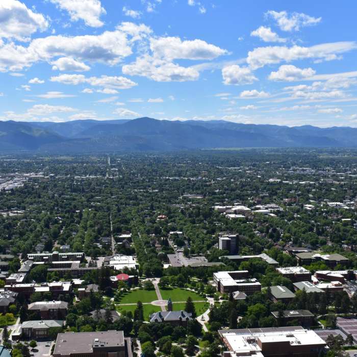 Near Missoula's M Trail
