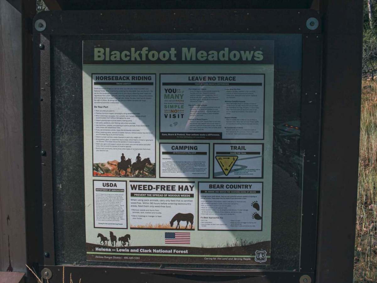 Little Blackfoot trail photo