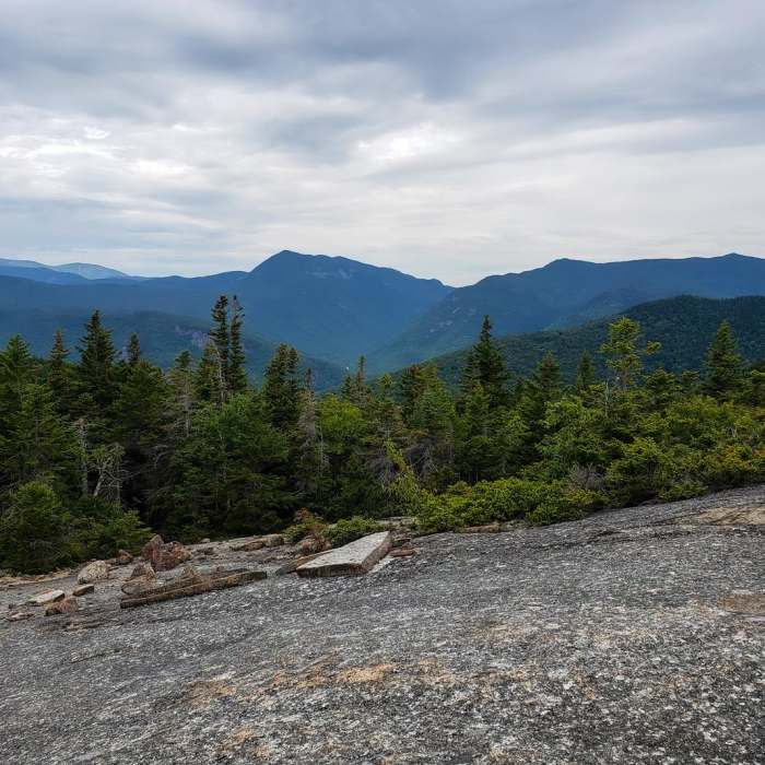 Near Mount Crawford, Stairs Mountain, and Mount Resolution via Davis Path