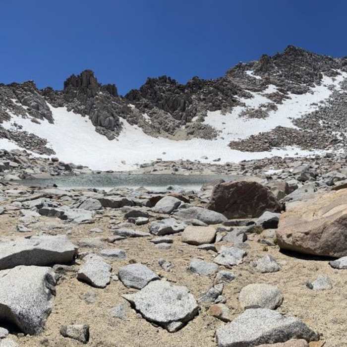 Near Lamarck Col to Piute Pass Loop