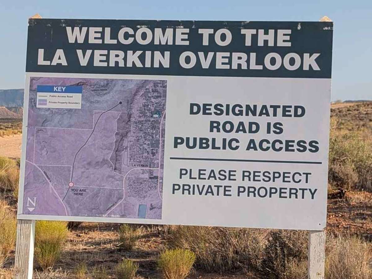 La Verkin Overlook - County Road 395 photo 5