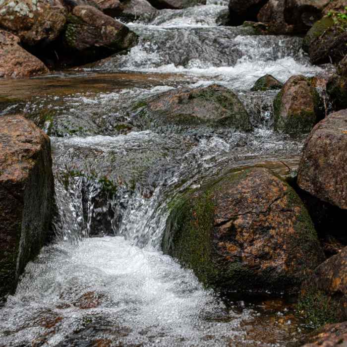Near Cobblestone Bridge via Jordan Stream Path Near Cobblestone Bridge via Jordan Stream Path